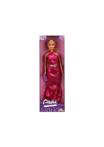 3394 Sun-Rst-Sis-Minik Alisha Gece Elbiseli Bebek Set 2ASORTILI -