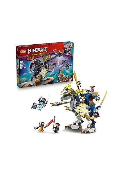 Ninjago Rogue’un Robot Ejderha Binicisi 71843-8 Yaş ve Üzeri Kız ve Erkek Çocuklar Için Hareke