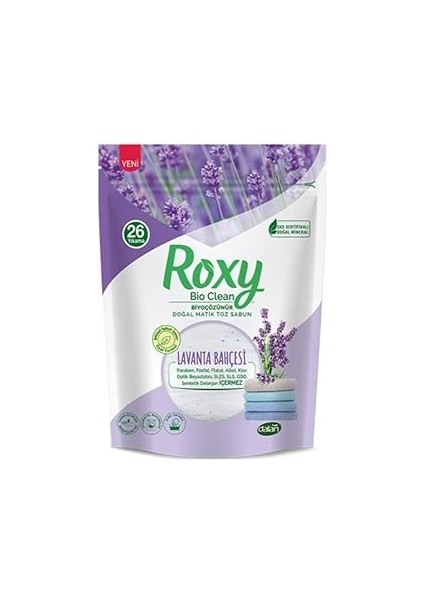 Dalan Roxy Bio Clean Lavanta Bahçesi Doğal Matik Toz Sabun 800 G