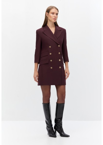 Kruvaze Mini Blazer Elbise fiyatları