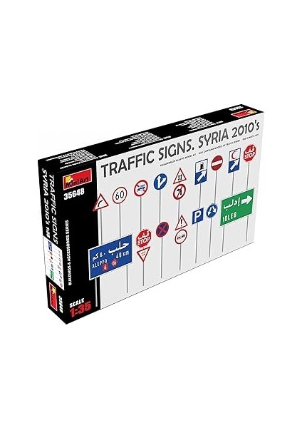 Miniart 35648 1:35 Trafik Işaretleri. Suriye 2010