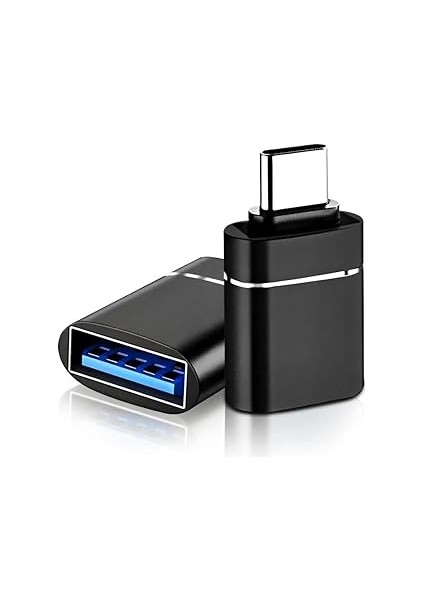 Kyrotech Metal USB 3.1 Type-C'den USB 3.0'a Çevirici Adaptör, Tak Çalıştır, Otg Çevirici, Macb