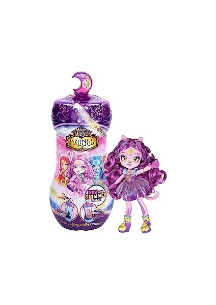 Magic Mixies Pixlings Shimmerverse Serisi, Kedi Catlyn'ı Sihirli Bir Şekilde Ortaya Çıkarmak Için S
