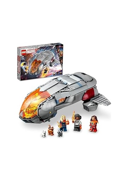 Hoopty 76232 – 8 Yaş ve Üzeri Süper Kahraman Hayranı Çocuklar Için Uzay Gemisi ve 3 Min