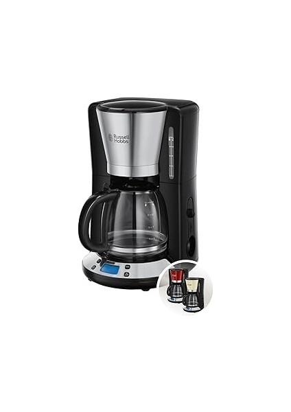 Russell Hobbs 24030-56 Victory Programlanabilir Kahve Makinesi, 1100 W, Paslanmaz Çelik