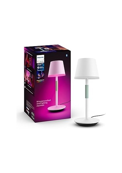 Hue Go Belle Taşınabilir Masa Lambası - Beyaz