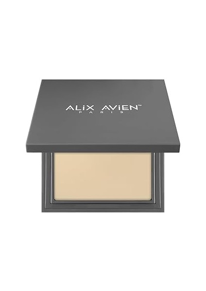 Alix Avien Kompakt Pudra - 12 Saate Kadar Kalıcılık - Nötr Cilt Alt Tonu - Compact Powder 04 Light