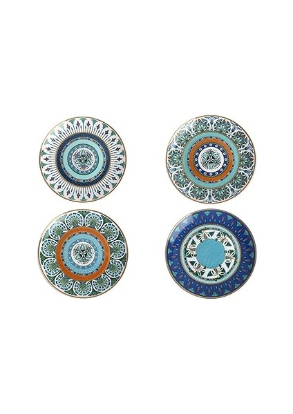 Lucky Callista Bone 19 cm 4'lü Tabak Seti