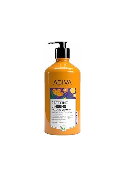 Agiva Care Caff-Ginseng 1000ML Şamp.