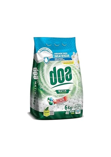 Doa Matik Deterjan Beyazlar 6 kg