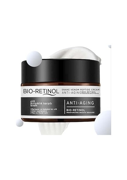 Bıo-Retınol Snake Venom Peptıde Cream Antı -Agıng