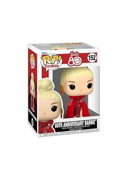 Pop Toys : 80TH Anniversary Barbie, Oyuncak Figür