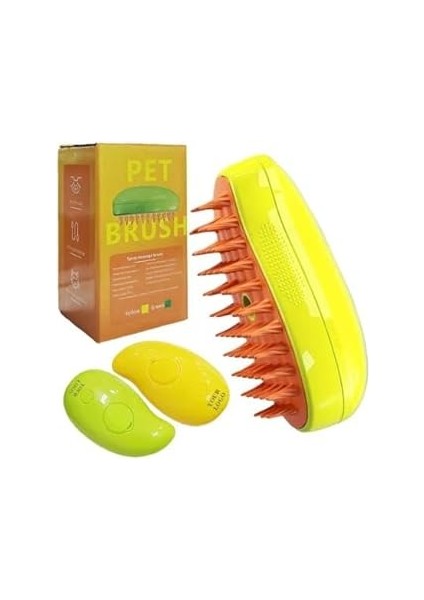 Buharlı Kedi Fırçası, Kedi Buharlı Fırça, Masaj Için Köpek Buharlı Fırça, Kendi Kendini Temizleyen