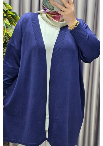 Kadın Giyim Büyük Beden Düz Renk Standart Beden Hırka fiyatları