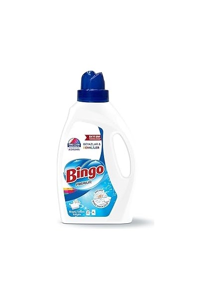 Bingo Sıvı Deterjan 1755 Ml, Renkli & Beyaz, Beyaz Sabun