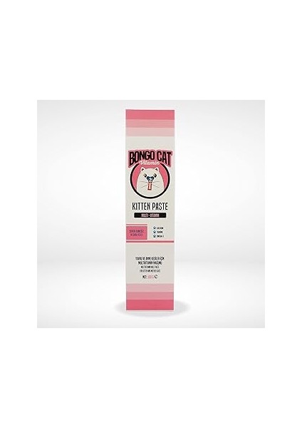 Bongo Cat Kitten Malt Paste - 100GR. (Yavru ve Anne Kedi Multivitamin Malt Macun)