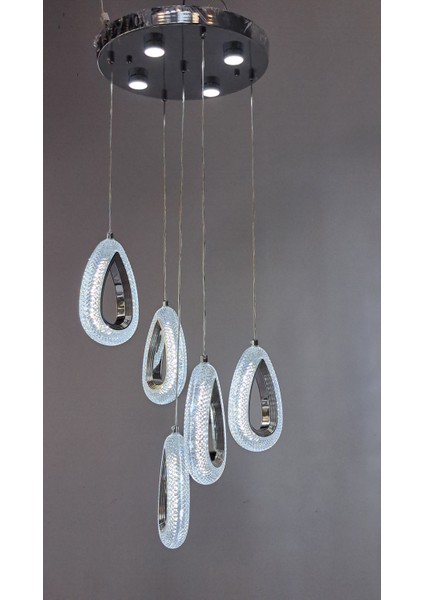 Üç Renk LED Sarkıt Avize modelleri