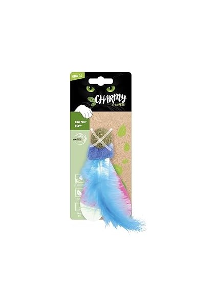 M-Pets Charmy Firefly Catni̇pli̇ Kedi̇ Oyuncaği
