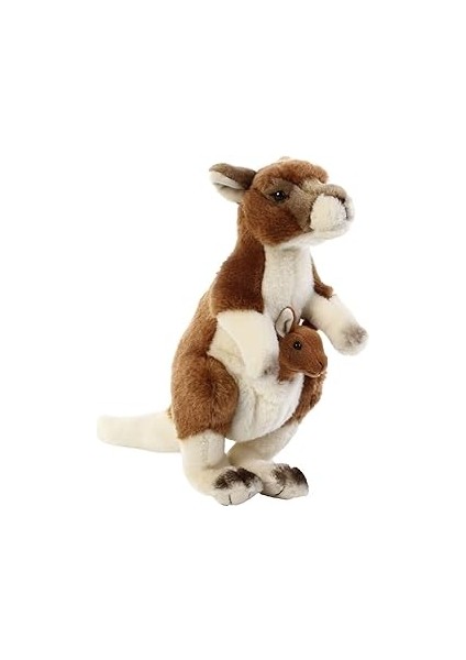 Animals Of The World 28 cm Ayakta Bebekli Kanguru