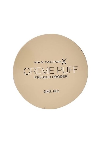 Factor Creme Puff, Pressed Compact Powder, 042 Deep Beige, 21 G