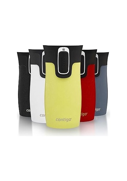 Contigo West Loop Termos Bardak, Paslanmaz Çelik Yalıtımlı Kupa, Seyahat Kupası, Kahve Kupası, Sızd