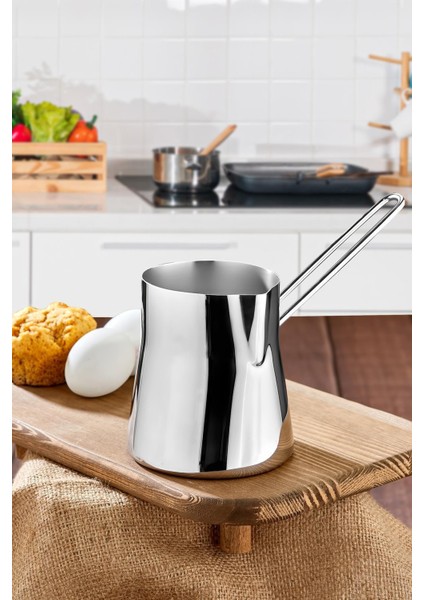 Paslanmaz Çelik 750 ml Büyük Boy Cezve ( 9 Fincan Ölçüsünde ) fiyatları