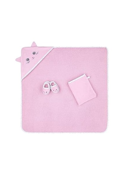 Miespiga Bebek Havlu Kundak Seti Kitty