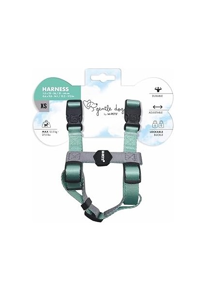 M-Pets Gentle Dog Göğüs Tasmasi Green (Xs)