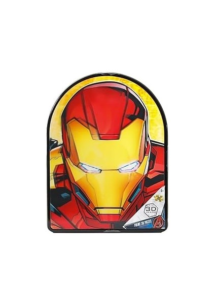 3D Iron Man 300 Parça Puzzle 35585 Metal Kutu