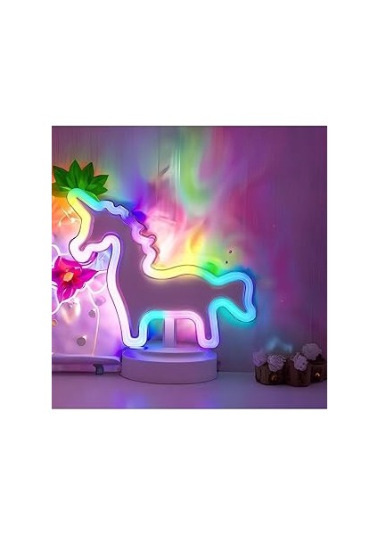 Neon Dekoratif Gece Lambası