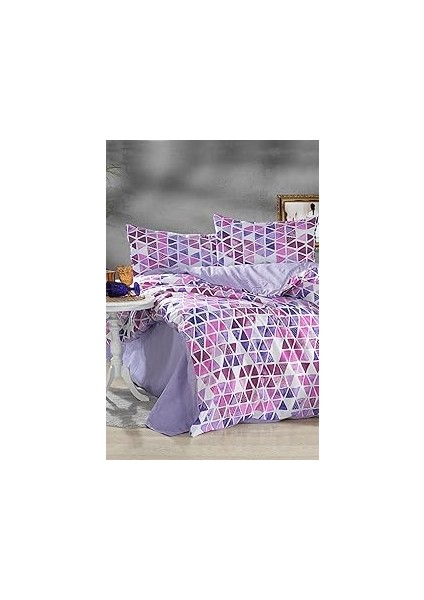 LARIS%100 Pamuk Nevresim Takımı Çift Kişilik (4 Parça)