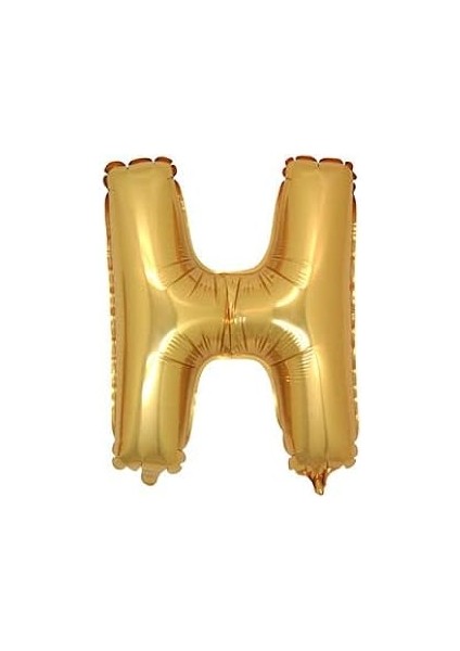 Benim Marifetlerim - H Harfi Altın Folyo Balon 40 Inch 90 cm