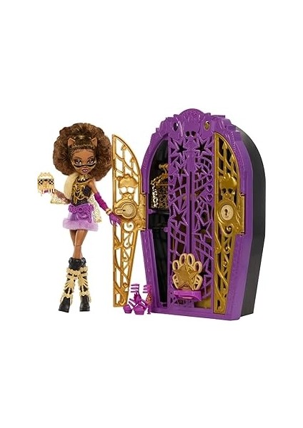 High Skulltimate Secrets Bebek ve Aksesuar Seti, Hauntlywood Gizemleri Clawdeen Kurt, Revea