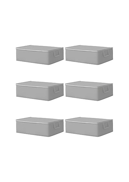 Aee® 6 Adet Hurç Seti Büyük Boy Baza Altı Çekyat Düzenleyeci Çeyiz Bohçası 64 x 45 x 22