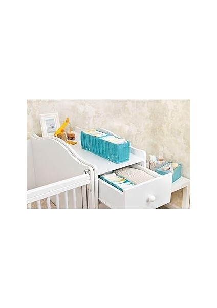 Buti Baby Akordiyon Organizer Çekmece Düzenleyici Small Turkuaz 104102