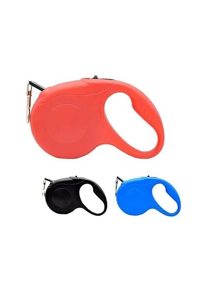 Glipet Single Otomatik Köpek Gezdirme Tasması 5 Metre 15 kg Siyah