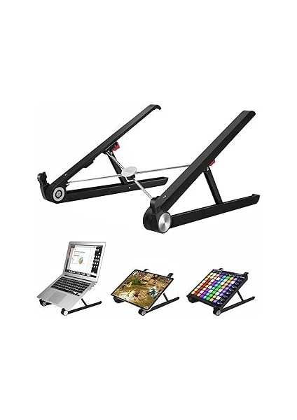 Bix Saiji X1 Laptop Sehpası, Katlanabilir, Tablet Sehpası, Alüminyum Alaşım, Online Sınıf Çalışması