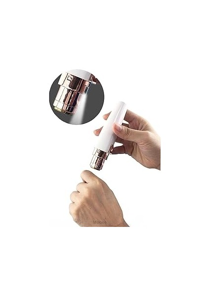 Şarjlı Tüy Kıl Alma Kaş Bıyık Unisex Yüz Bakım Tıraş Aleti Epilasyon Aleti