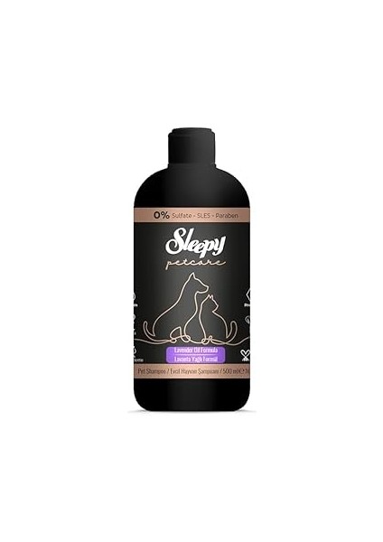 Sleepy Petcare Lavanta Yağlı Evcil Hayvan Şampuanı 500 ml
