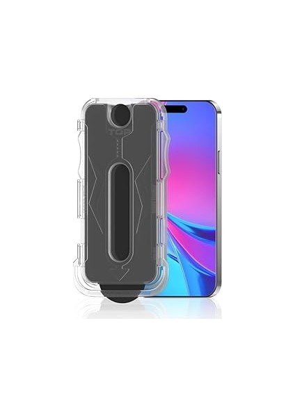 Zore Ile Uyumlu 16 Zore Kolay Uygulama Aparatlı 5d Magic Privacy Glass Hayalet Ca