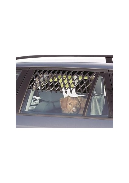 Trixie Köpek Araba Camı Parmaklığı, 30-110CM,SIYAH