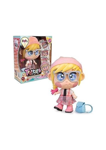 Trotties Lucy, Trottie Londra Bebeği, Animasyonlu Çizgi Serisinden Seyahat Bebekleri, Çanta ve Hari