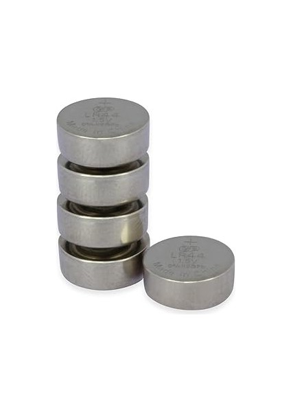 Gp Batteries GPA76 LR44 Düğme Pil, 1.5 Volts, Gri