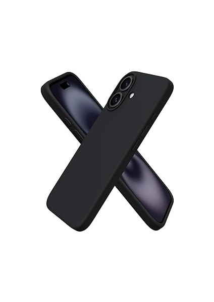 Uruchi 16 Kılıfı 6.1" ile Uyumlu, Ince Sıvı Silikon 3 Katmanlı Tam Kaplamalı Yumuşak Je