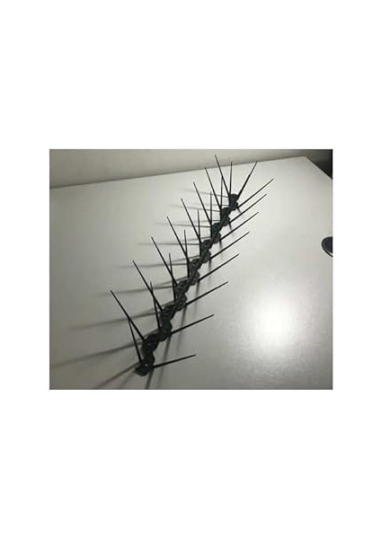 10 Adet Sıkışık Dikenli Kuş Koruma Bariyeri - Kuşları Kovmak Için Etkili Çözüm 50 Cm/güvercin Kovuc