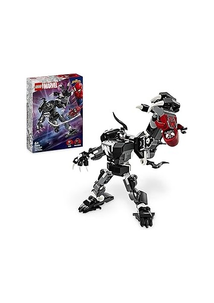 | Venom Robot Zırhı Miles Morales’e Karşı 76276-6 Yaş ve Üzeri Süper Kahraman Seven Çoc