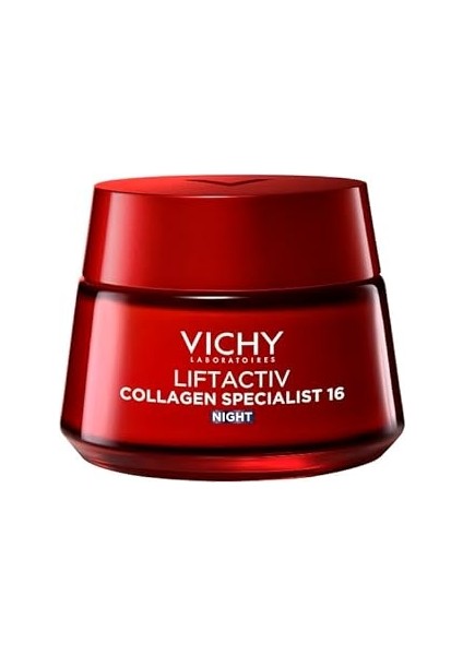 Liftactiv Collagen Specialist Night Yaşlanma Karşıtı Gece Bakım Kremi (50 Ml)