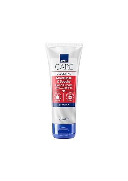 Avon Care Gliserin ve Badem Yağı Içeren El Kremi 75 Ml.
