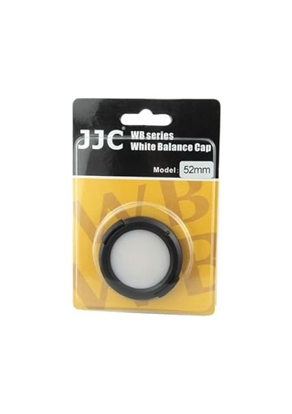 Jjc 52 mm Beyaz Ayar Kapağı