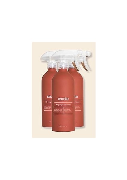 Mate Çok Amaçlı Leke Çıkarıcı & Yağ Çözücü Sprey 3X500 ml